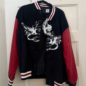 Boys Lie Black Bomber Jacket